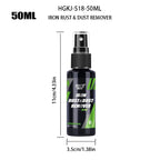 HGKJ Car Paint & Wheel Iron Particles Powder Cleaning Super Rust Dust Remover Spray Metal Surface Defender Auto Rim Cleaner