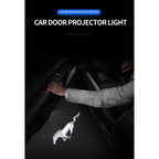 Car Led Welcome Lights Courtesy Projector Ghost Shadow Logo Emblem Light For Ford Mustang 4 5 6 2024 2023 2022-2010 Accessories