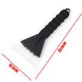 Rascador de hielo para coche, rompevientos para parabrisas, cepillos de vidrio de limpieza rápida, herramienta para quitar la nieve, pala para cepillos de nieve para invierno y ventana de coche
