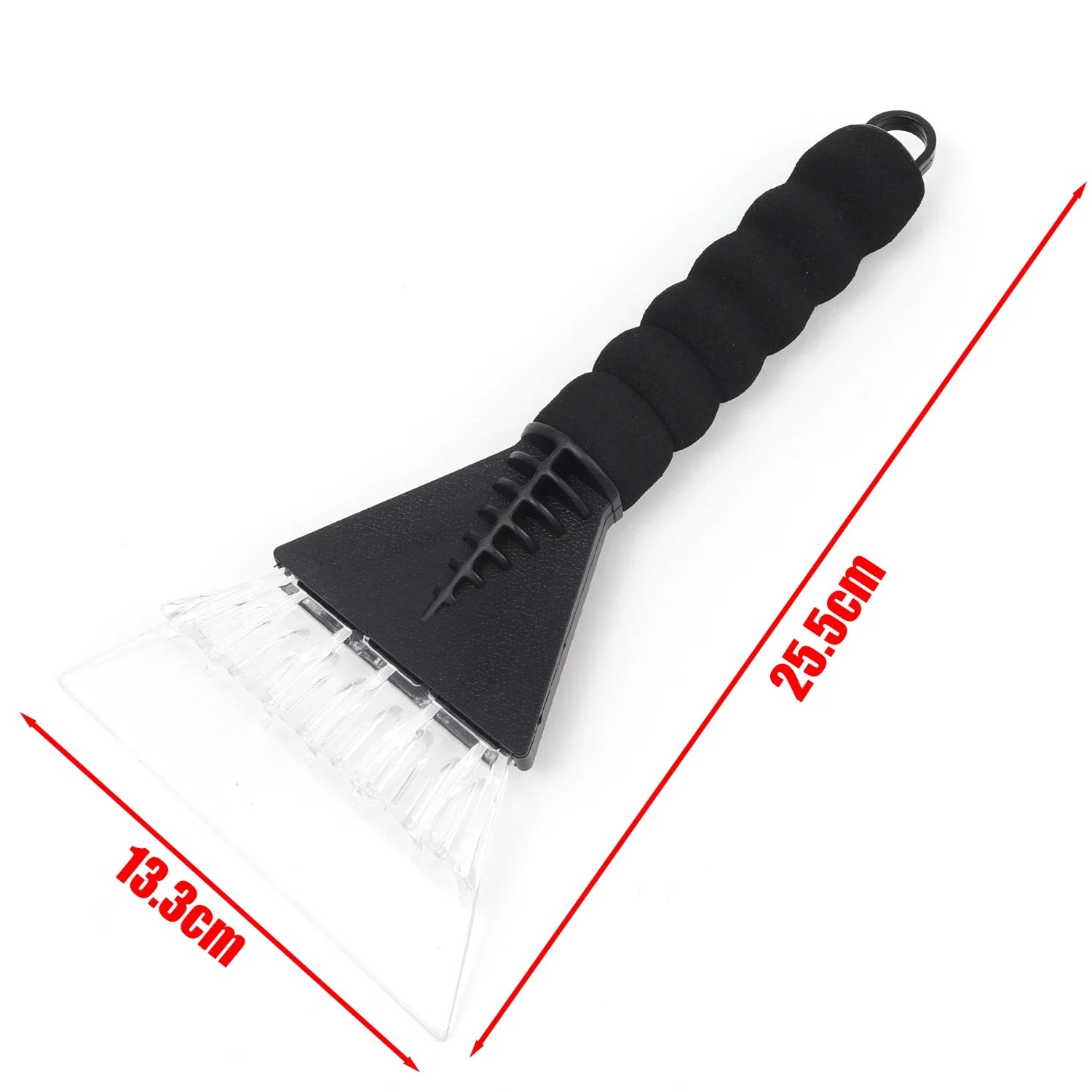 Rascador de hielo para coche, rompevientos para parabrisas, cepillos de vidrio de limpieza rápida, herramienta para quitar la nieve, pala para cepillos de nieve para invierno y ventana de coche