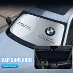 Car Windshield Sun Shade Window Shade Front Sunshade Protect For BMW X1 X2 X3 X4 X5 X6 X7 GT E53 E70 E71 F25 E84 M Sticker