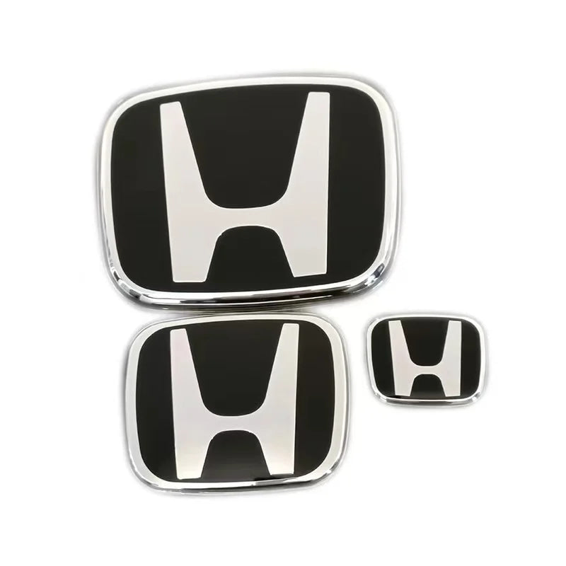 Car  Accessories Freshener Steering Wheel Emblem H-Sticker For Honda Civic Accord City CRV Jade Fit Odyssey Hybrid