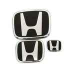 Car  Accessories Freshener Steering Wheel Emblem H-Sticker For Honda Civic Accord City CRV Jade Fit Odyssey Hybrid