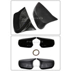For Chevrolet Corvette C8 Z51 Z06 2020-2023 Car Rearview Side Mirror Cover Wing Cap Sticker Exterior Door Rear View Case Trim
