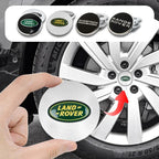 4Pcs 62MM Car Styling Wheel Center Cap Hub Replaced Covers For Land Rover Range Rover Evoque Velar Defender Discovery Freel