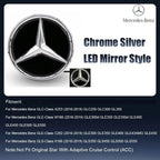 Front Grill Star Emblem  Logo Badge For Mercedes BenzX253 GLE GLC GLS W166 C292 X166 2016-2019