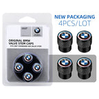 QMM-8685 Car Aluminum Wheel Tire Valve Stem Caps Airtight Covers For BMW M 50th Anniversary Celebration E46 E90 E60 F30 E39 E36