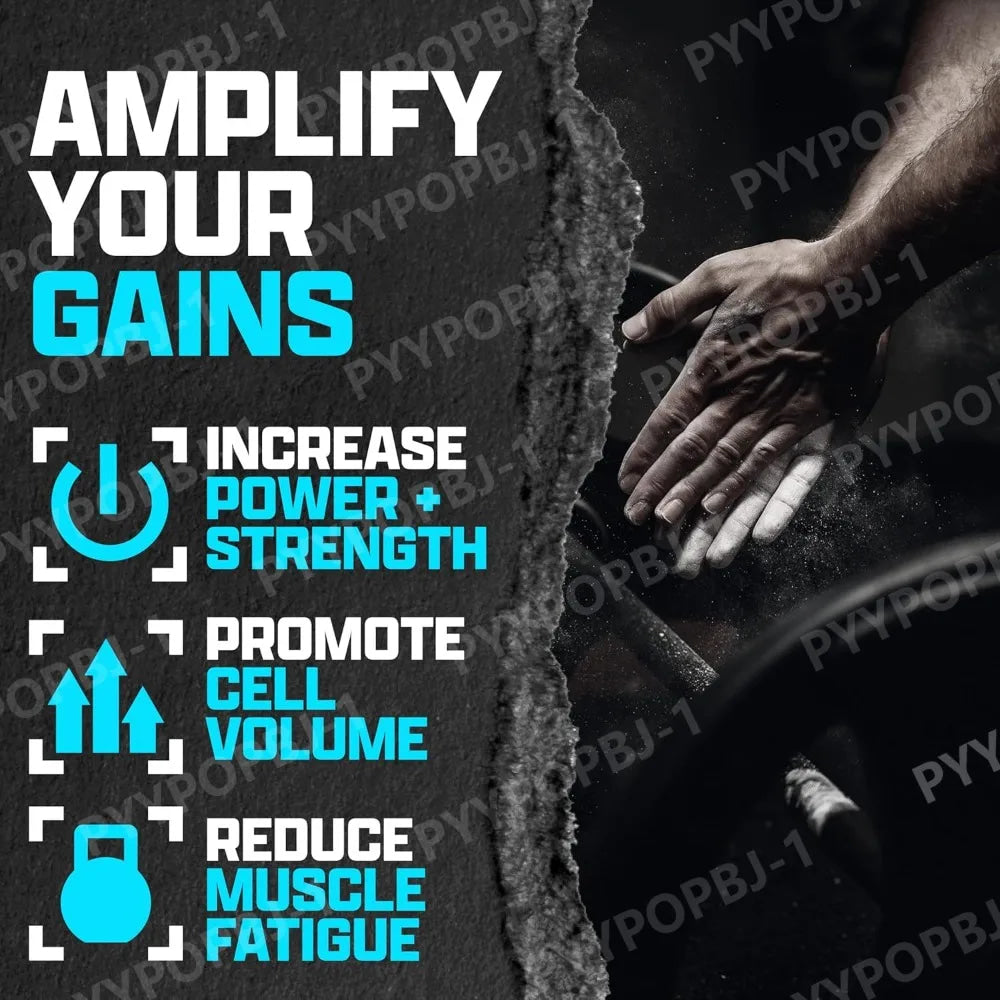 Creatine Monohydrate Powder 60 Servings Unflavored 5g Micronized Creatine Powder Gluten Free