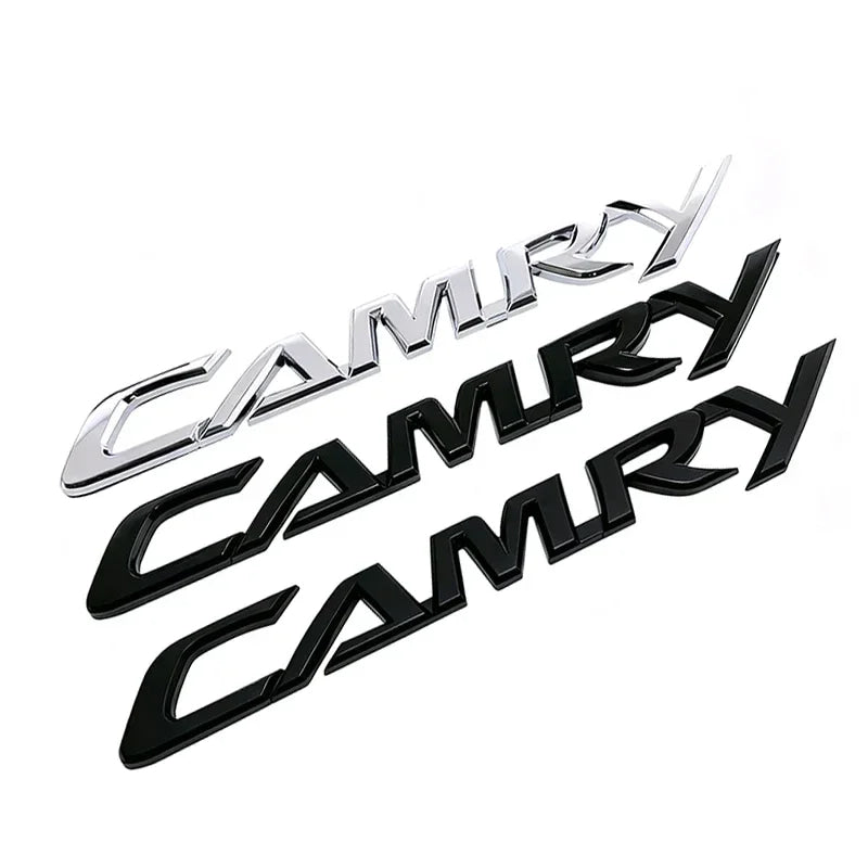 NEW ABS Car Body Trunk Emblem CAMRY Logo Sticker For Toyota CAMRY 2006-2018 Badge Auto Rear Letter Decal Exterior Accessories