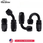 AN4/AN6/AN12 Swivel Hose End Fitting Adapter For Oil/Fuel/Gas Hose Line Oil Cool