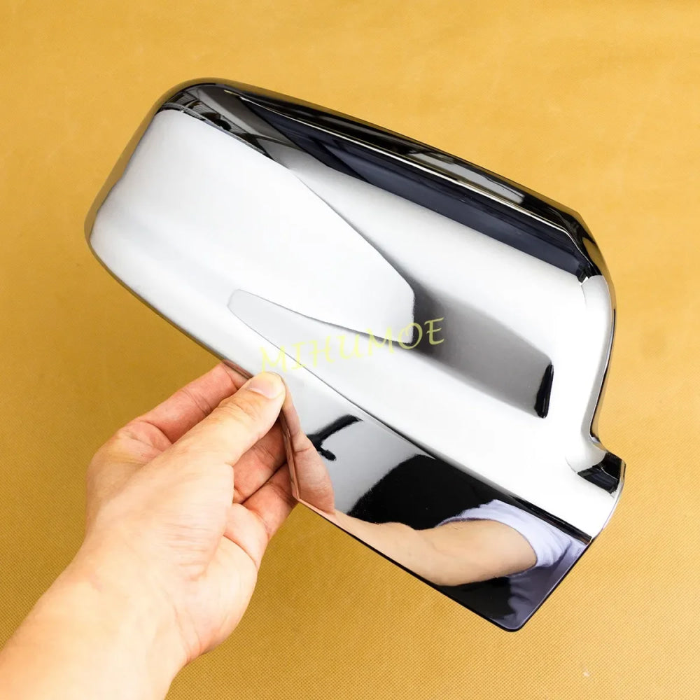 For Dodge Ram 1500 2019 2020 2021 2022 2023 2024 2025 Car Rear View Side Mirror Cover Caps Trim Chrome