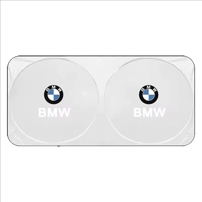 Car Windshield Sun Shade Visor UV Protection Shield For For BMW X5 E70 E53 X1 E84 F48 X3 F25 E83 X6 E71 E30 X7 X4 F26 / Sticker