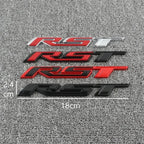 3D Metal RST Logo Sticker Rear Trunk Emblem Badge Car Decals For Chevy Chevrolet Silverado