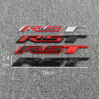 3D Metal RST Logo Sticker Rear Trunk Emblem Badge Car Decals For Chevy Chevrolet Silverado