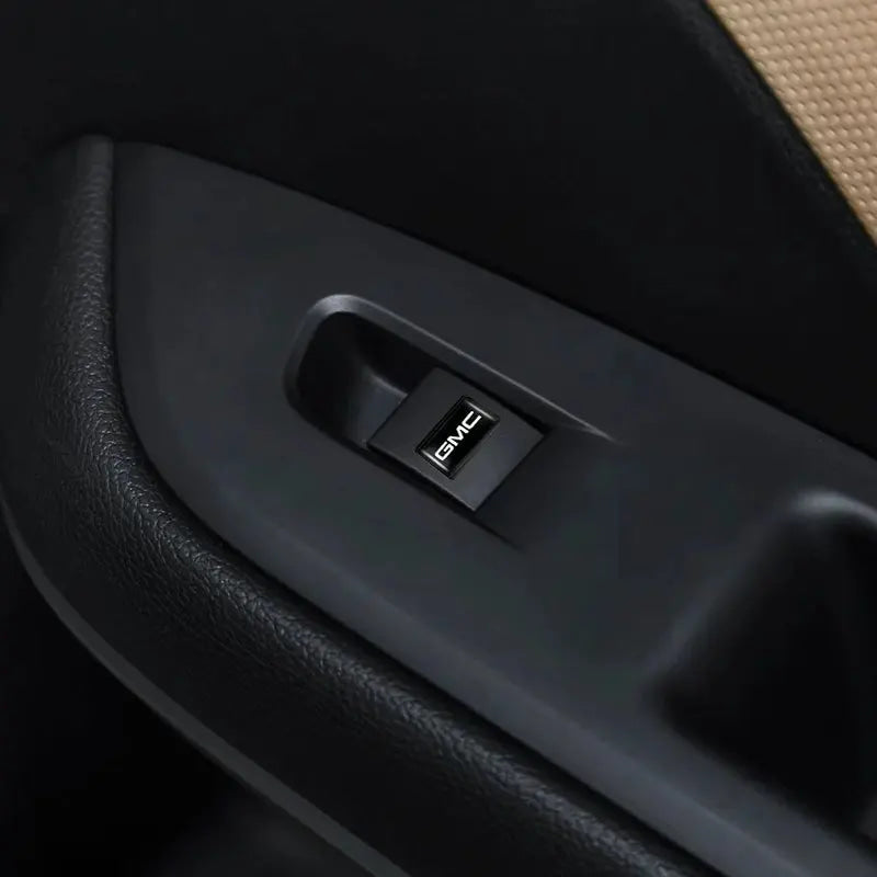 10Pcs Car 3D Epoxy Resin Emblem Interior Stickers Auto Accessories For GMC Terrain Sierra ornament 1500 Yukon Acadia