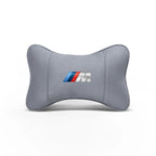 Soft Suede Neck Pillow Comfort Car Headrest Interior Decor Accessories For BMW E90 G80 M3 G30 M5 F82 F83 F20 F21 G42 F95 F96 G06