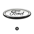 Ford Metal Full Size Front Rear Markings Car Logo For Focus Mondeo Ranger Fiesta Front Rear Trunk Emblem Metal Cover Sticker