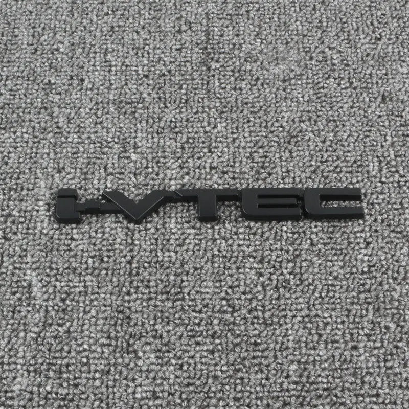 Car Emblem Decals VTEC IVTEC Metal Badge Sticker Accessories For Civic cb400 i-VTEC vfr800 cb750 Accord Odyssey CRV Pilot FIT