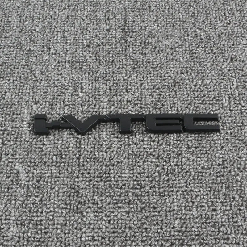 Car Emblem Decals VTEC IVTEC Metal Badge Sticker Accessories For Civic cb400 i-VTEC vfr800 cb750 Accord Odyssey CRV Pilot FIT