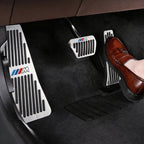 Car Accelerator Brake Pedals Footrest Covers Accessories For BMW E90 G80 M3 G30 M5 F82 F83 F20 F21 G42 F95 F96 G06 G07 M2 M4 M8