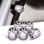 4PCS Car Wheel Tire Valve Cap Tyre Stem Cover For Honda Civic Accord Fit CRV Jazz Odyssey Prelude Insight Legend Stream HRV Pass