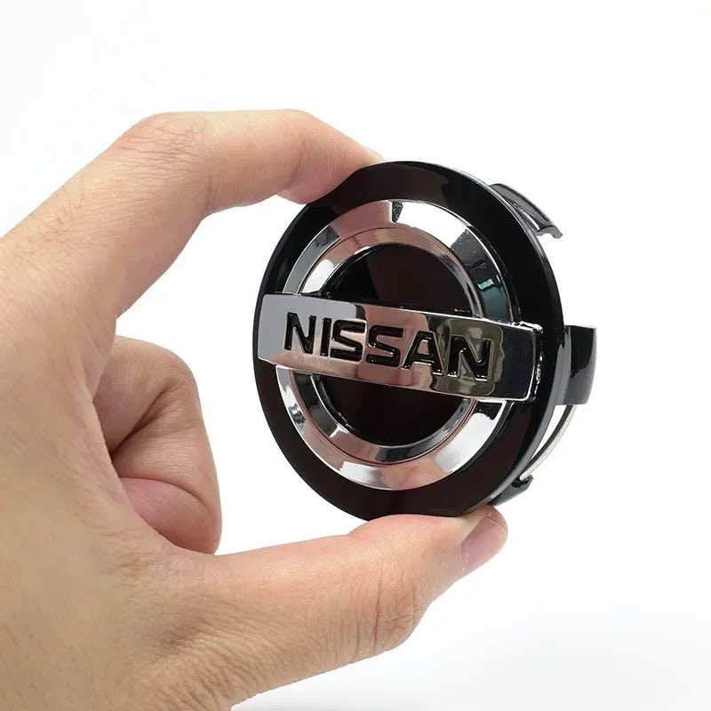 4Pcs 54/60mm Car Wheel Center Hub Caps Cover For Nissan Qashqai Juke Pulsar Sentra Altima Patrol Micra Replacement Accessorie