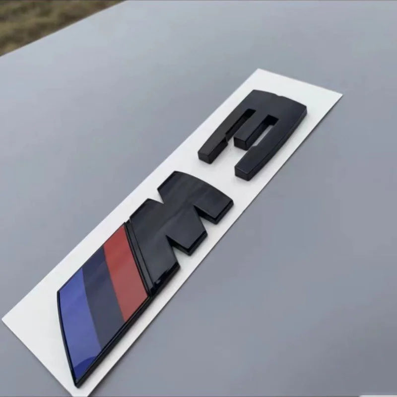 3D Emblem Car Fender Side Rear Trunk Badge M Logo Sticker Number Decal For BMW M1 M2 M3 M4 M5 M6 M7 Performance Auto Accessories
