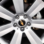 4PCS ABS Wheel Center Covers Hub Caps Badge for Chevrolet Malibu AVEO Corvette CRUZE EQUINOx IMPALA LACETTI TRAX ORLANDO Car Acc