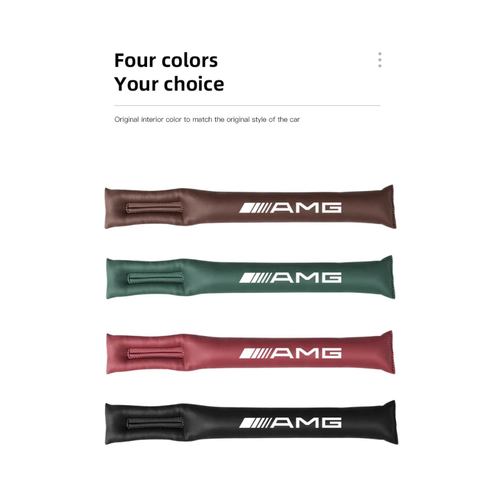 2Pcs Car Seat Gap Filler Leak Proof Sealing Strip For Mercedes Benz AMG W204 W205 W203 W211 W212 W213 W201 W210 W124 W126 W140