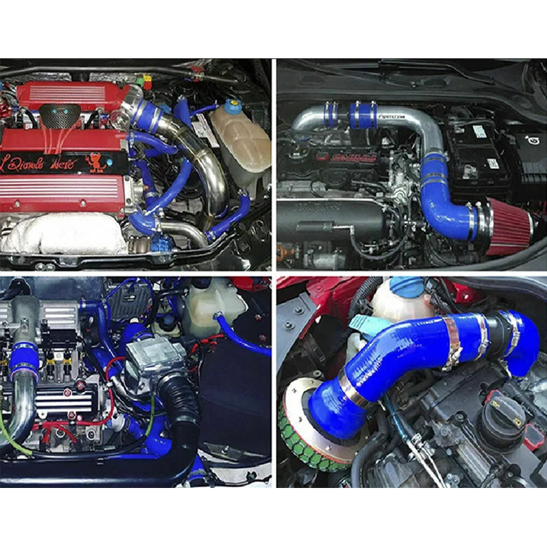 Silicone Pipe Air Intake Hose FIT 07-17 NISSAN 350Z 370Z; INFINITI G35 G37 VQ37VHR VQ35HR