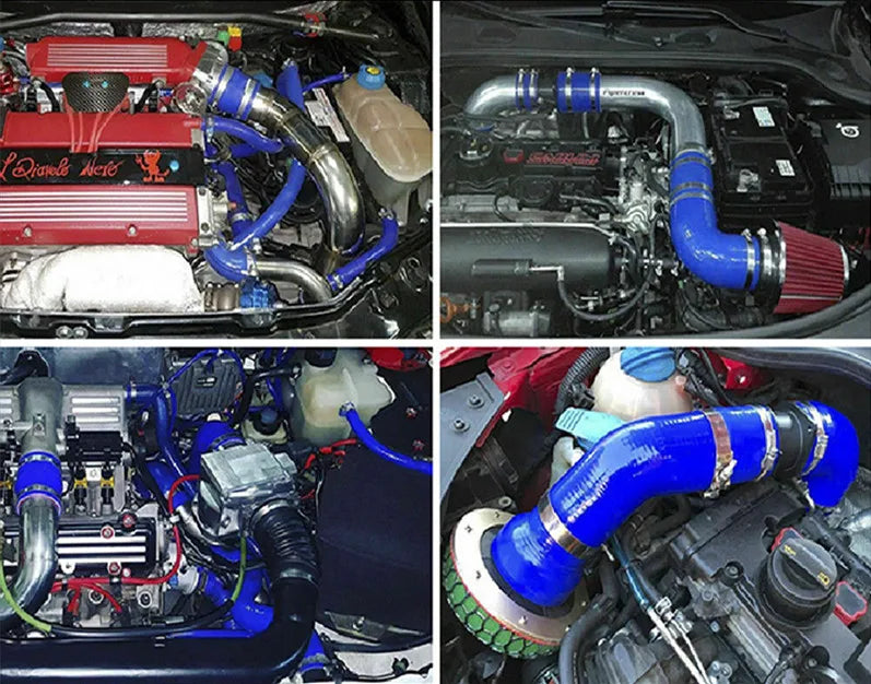Silicone Pipe Air Intake Hose FIT 07-17 NISSAN 350Z 370Z; INFINITI G35 G37 VQ37VHR VQ35HR