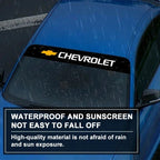 Easy Install Car Front Window Decoration Sticker CompatibleChevrolet Colorado Cruze Spark Captiva Malibu Trax Aveo Camaro Onix