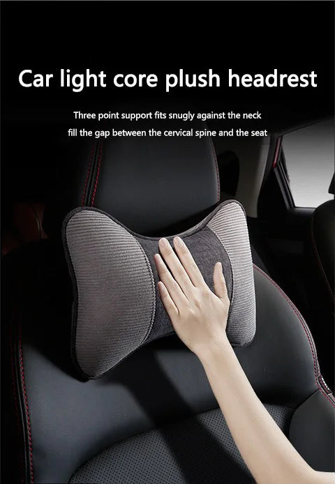 Car Seat Headrest Neck Support Pillow Soft Pad for BMW 2 5 6 7 Series F20 G20 G30 X1 X3 X4 X5 X6 F15 G05 Car Sticker Accessories