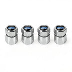 4Pcs 3D Metal Car Tire Wheel Valve Cap Accessories For Ford Focus Mk2 MK3 MK7 MK4 Fiesta Ranger Mustang Kuga Mondeo Explorer GTD