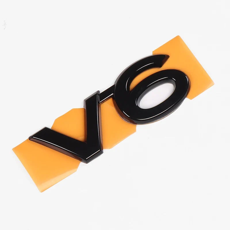 For Toyota Land Cruiser 200 Prado 120 150 Car Logo Displacement V8/TX/TXL/5.7/V6/Black Letter Sticker Car Decoration Accessories