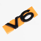 For Toyota Land Cruiser 200 Prado 120 150 Car Logo Displacement V8/TX/TXL/5.7/V6/Black Letter Sticker Car Decoration Accessories