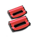 2pcs Car Seat Belt Buckle Clip Seatbelt Stopper Adjuster Clip To Relax Shoulder Neck Car Strap Clips
