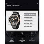 LIGE Men Watch Business Date Watch for Men Luxury Sport Quartz Watches Waterproof Luminous Silicone Wristwatch Relogio Masculino