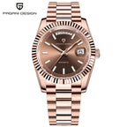 2025 New PAGANI DESIGN Men's Watch DD36 Rose Gold Luxury Automatic Watch For Men Mechanical Wristwatches Sapphire Mirror Clock