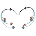 T38C-For Toyota Supra 3.0L 1997-1998 2 Pieces Rear Tail Light Wiring Harness Part Numbers 81555-14700, 8155514700