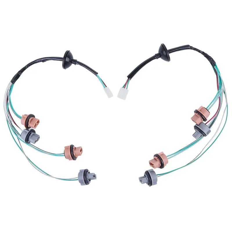 T38C-For Toyota Supra 3.0L 1997-1998 2 Pieces Rear Tail Light Wiring Harness Part Numbers 81555-14700, 8155514700