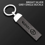 Car Key Case Bag Cover Shell For Toyota CHR Prado 2017 2018 Prius Camry Corolla RAV4 2017 2018 2019 2020 Protector Accessories