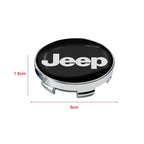 4Pcs 56/60mm Car Wheel Center Hub Cap Car Accessorie for JEEP Wrangler Grand Cherokee JK TJ Compass Renegade Patriot Trail Hawk