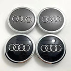 For Audi 60/61/68/69/77MM 4pcs Car Wheel Center Hup Cap Cover A4 A6L A7 A8 A3 A5 A6 S3 S4 Q3 Q5 Q5L Q7 Modification