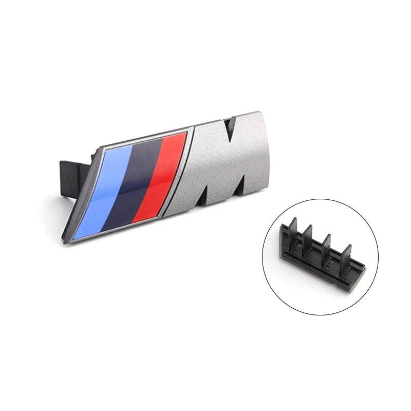 For BMW G01 E84 E83 F39 F10 F30 G11 G07 G86 G80 G60 X1 X2 X3 X4 X5 X6 F48 M Logo 3D ABS Car Front Grille Badge Emblem Accessorie