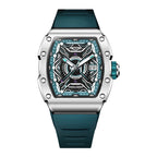 Pagani Designs-reloj automático de acero inoxidable para hombre, cronógrafo mecánico con esfera de grafiti Richard, complemento masculino de buceo