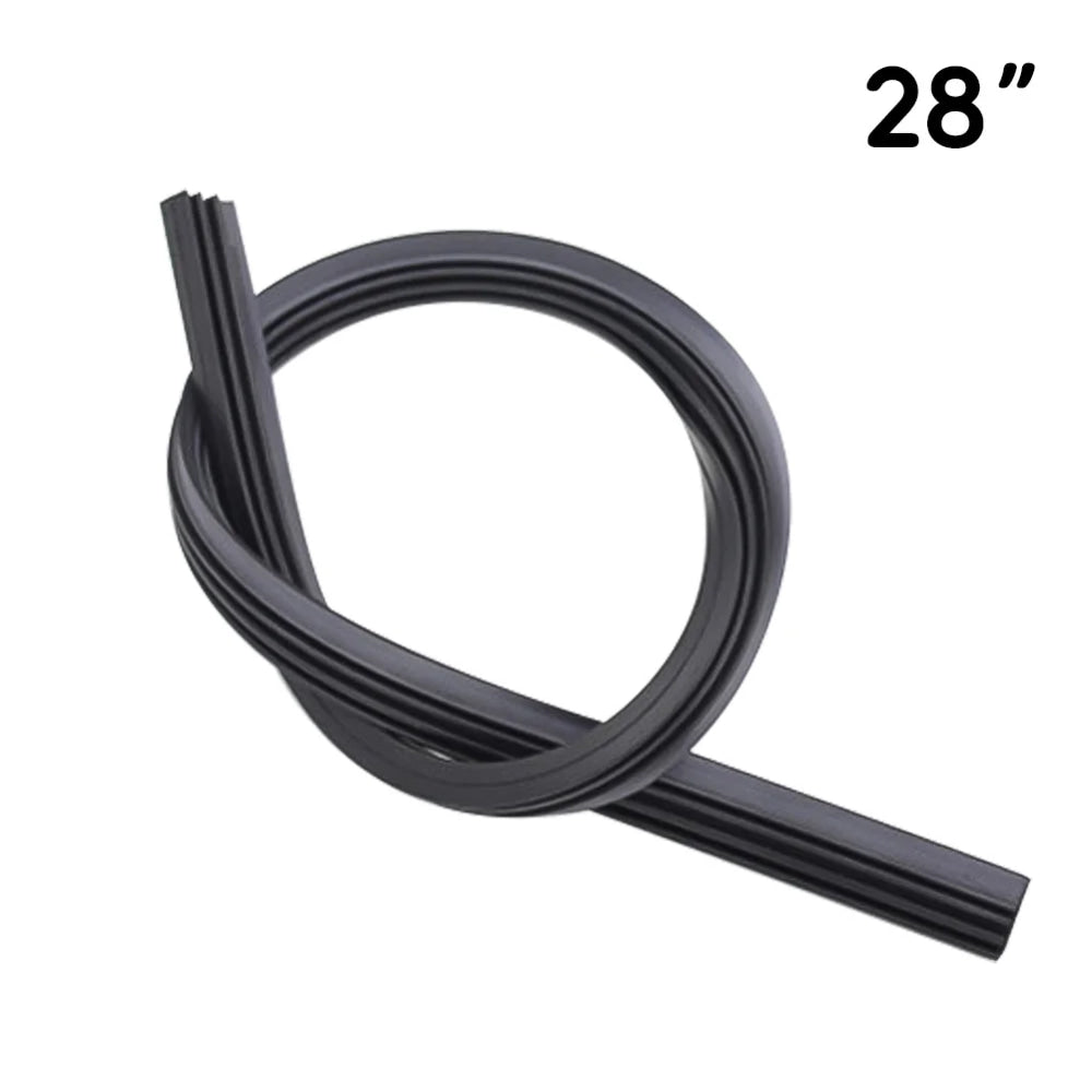 14" - 28" Car Wiper Blade Windscreen Wipers Insert Natural Rubber Strip 6mm Windscreen FR Wipe Car Accessories