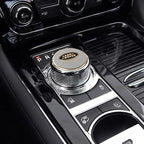 Shift Knob Decoration Metal Cover Car Console Button Sticker For Land Rover Discovery 2 3 4 Range Rover Freelander SV SVR Velar