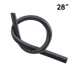 14" - 28" Car Wiper Blade Windscreen Wipers Insert Natural Rubber Strip 6mm Windscreen FR Wipe Car Accessories