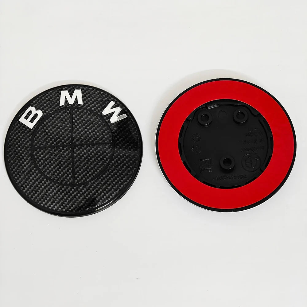 For BMW F20 F22 F23 F30 F80 F31 F34 F32 F82 F33 F10 F11 E81 E87 E63 E64 1Pcs 2 Holes 3 Holes Hood Emblem Trunk Badge Accessories